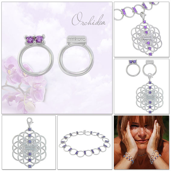 Anthea - orecchini in argento e zirconi