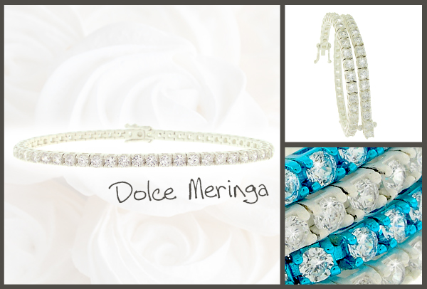 Tennis Bracelet Total White