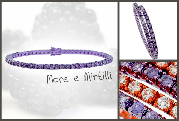 Tennis Braqcelet More e mirtilli