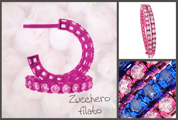 orecchini tatitito lolita fucsia