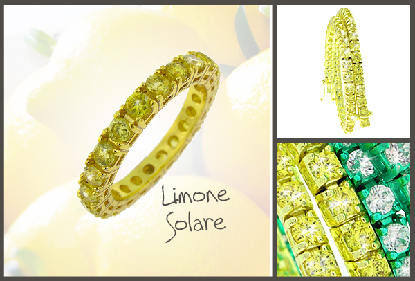 anello tatitoto giallo limone