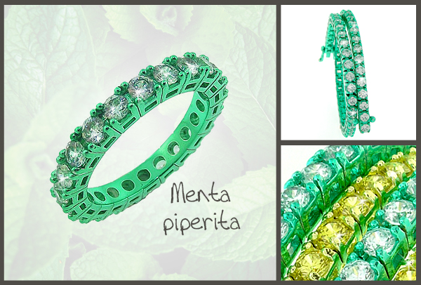 anello tatitoto verde menta